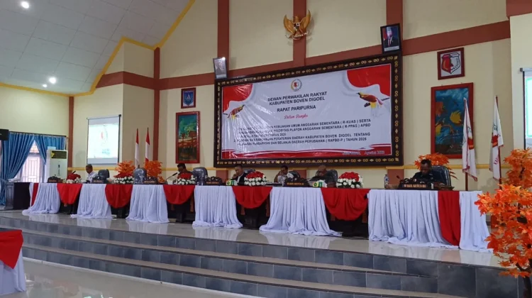 DPRK Boven Digoel Segera Bahas Perubahan KUA dan PPAS APBD 2026