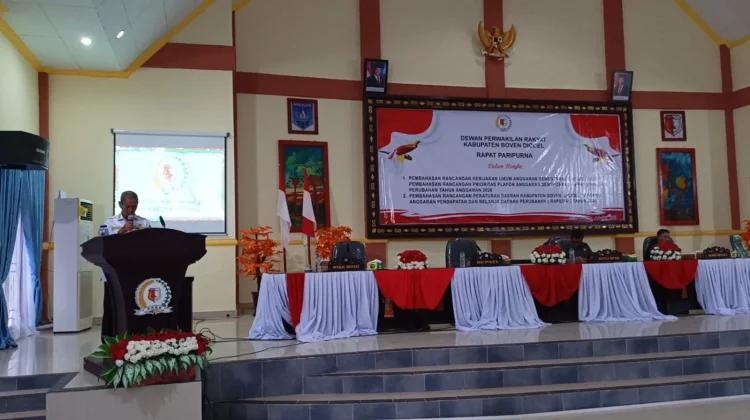 Pemkab Boven Digoel Komitmen Jaga Keseimbangan Fiskal dan Pembangunan
