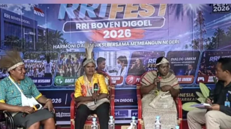 Perempuan Boven Digoel Kembangkang UMKM lewat Media Sosial