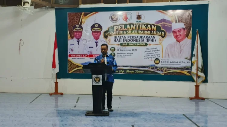 Pemkab Mappi Sampaikan Selamat kepada Pengurus IPHI Boven Digoel