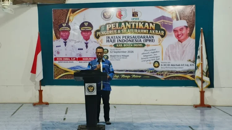 Bupati Mappi: IPHI Boven Digoel Perkuat Silaturahmi dan Toleransi
