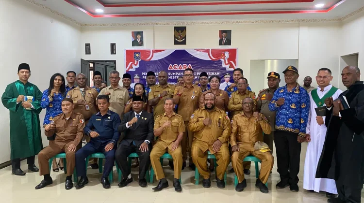 Bupati Boven Digoel Dorong Inovasi dan Integritas Pelayanan Adminduk