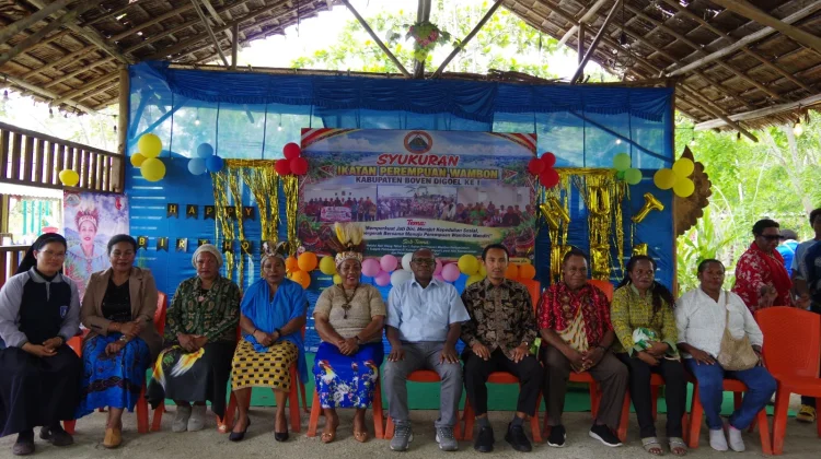 HUT Ke-1 Ikatan Perempuan Wambon Boven Digoel Jadi Momentum Tingkatkan Kapasitas
