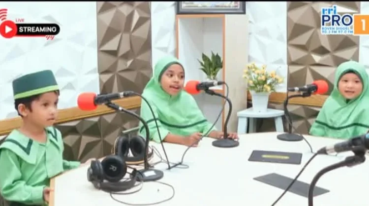 Siswa Paud IT Baiturrahmah lancar Sebut 7 Kebiasaan Anak Hebat