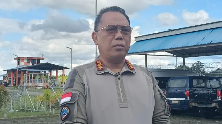 Satgas Damai Cartenz Tingkatkan Pengaman di Kota Tanah Merah