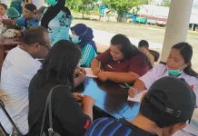 Dinkes Boven Digoel Jemput Bola Laksanakan Cek Kesehatan Gratis di Kantor Bupati