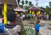 Umat Katolik Stasi Gereja St Theresia  Awali Pekan Suci dengan Perayaan Minggu Palm