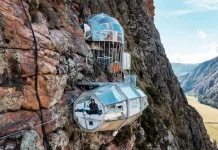 Sensasi Menginap di Tebing Curam Peru ala Skylodge Adventure Suites Hotel