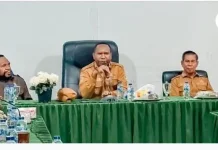 Bupati Rony Omba Minta OPD Segera Rampungkan Renstra dan DSSD