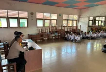 Kapolsek Jair Sosialisasikan Kenakalan Remaja, Bahaya Narkoba di SMA Negeri Asiki