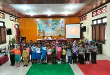13 TK di Tanah Merah Ikuti Lomba Mewarnai Bertema Literasi