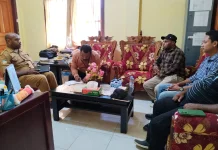 Pemuktahiran Data Pemilih Berkelanjutan dilakukan Bawaslu Boven Digoel ke Disna