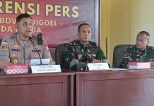 Polres Boven Digoel Rilis Kasus Penyerangan Penambang di Kali Fis, 9 Orang Tewas