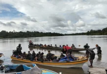 TNI Polri Kawal, Kedatangan Para Penambang Tradisional Kawe