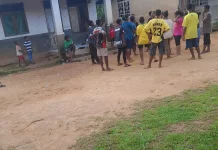 Tarian Kreasi Papua Warnai Persiapan Kelulusan Siswa SMP di Boven digoel