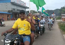 Komunitas pencinta Bola Dunia Boven Digoel Berdonasi untuk Manggelum