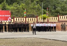 Polres Boven Digoel Gelar Upacara Peringatan Hari Bhayangkara ke-80 Tahun