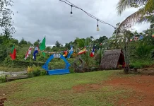 Nuansa Piala Dunia Hadir di Taman Wisata KM 9 Boven Digoel