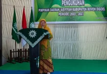 PW Aisyiyah Papua Selatan: Pengukuhan Jadi Awal Komitmen Dakwah di Boven Digoel