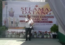Kunjungan Kanonik Uskup Agung Merauke Bawa Berkat Kedamaian Bagi Boven Digoel