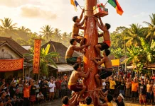 Berasal dari Manakah Permainan Panjat Pinang?