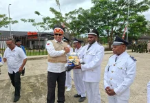 BNPP Salurkan Bantuan Olahraga dan Tas Sekolah di Ninati