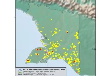 38 Titik Panas Terdeteksi di Boven Digoel, 1 Berstatus Kepercayaan Tinggi