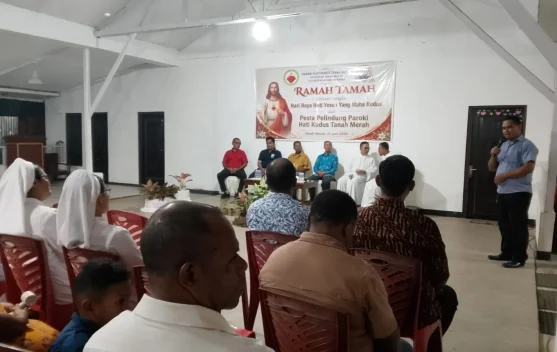 Perayaan Hari Raya Hati Kudus Pererat Iman dan Kebersamaan Umat