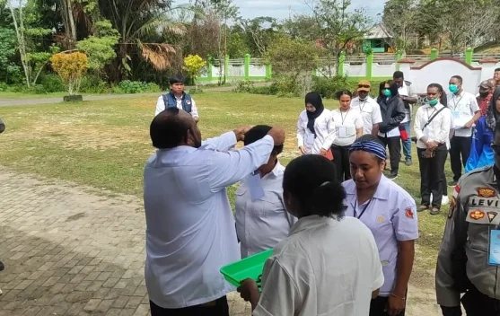 Sekda Boven Digoel Tekankan Etika Petugas saat Laksanakan Sidak