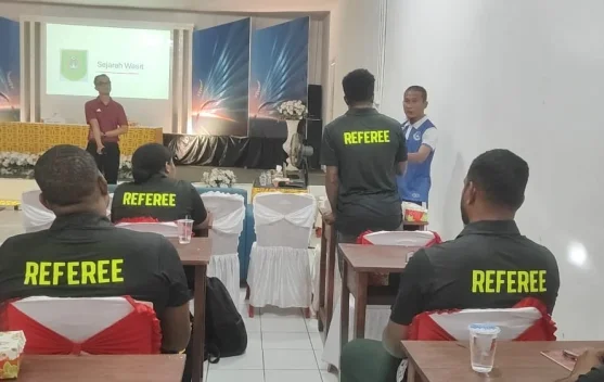 Wabup Marlinus: Wasit Adalah Penjaga Keadilan dalam Setiap Pertandingan