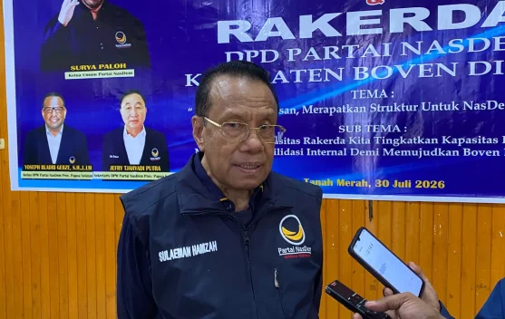 Komitmen Partai NasDem Menjadi Mitra Pembangunan Boven Digoel