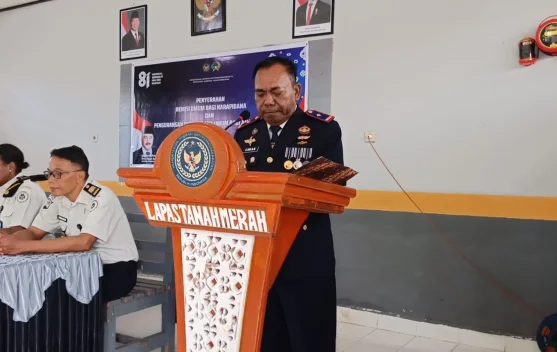 Kalapas Tanah Merah Dorong Warga Binaan Terus Berkelakuan Baik