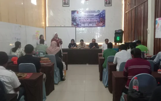 Sebanyak 25 Guru Ikuti Pelatihan Konten Digital