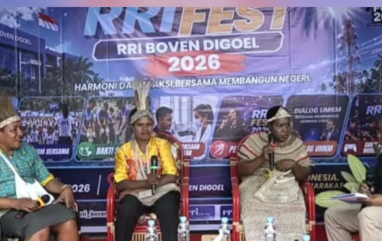 Perempuan Boven Digoel Kembangkang UMKM lewat Media Sosial