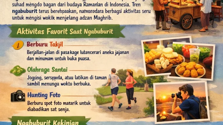 Ngabuburit Cara Seru Mengisi Waktu Menjelang Berbuka