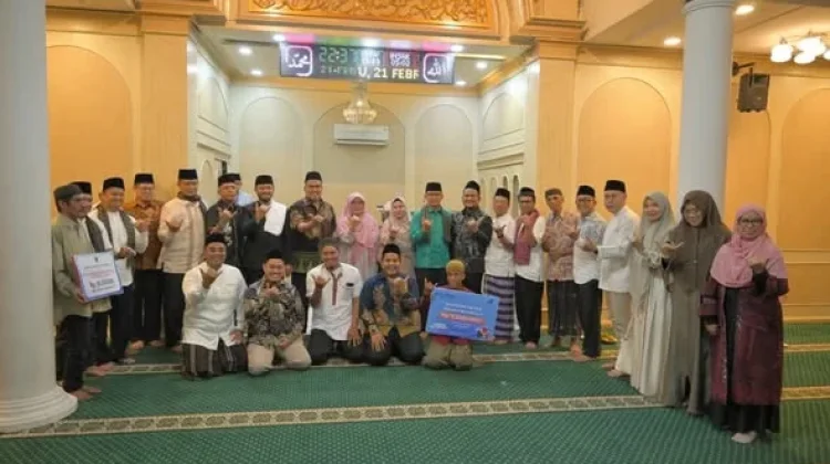 Tim Safari Ramadan Provinsi Sumatera Barat Kunjungi Masjid Al Faizin Baringin