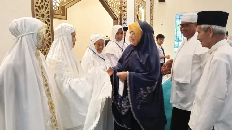 Masjid Ar-Raudhah Kampung Lapai Giatkan Amaliyah Tadris Pesantren Lansia