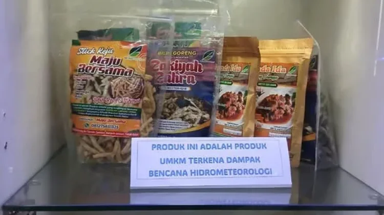 Pemkab Tanah Datar Bantu Pemasaran Produk UMKM di Daerah Terdampak