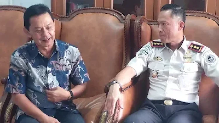 Kakanim Agam-PWI Sumbar Jalin Silaturahmi