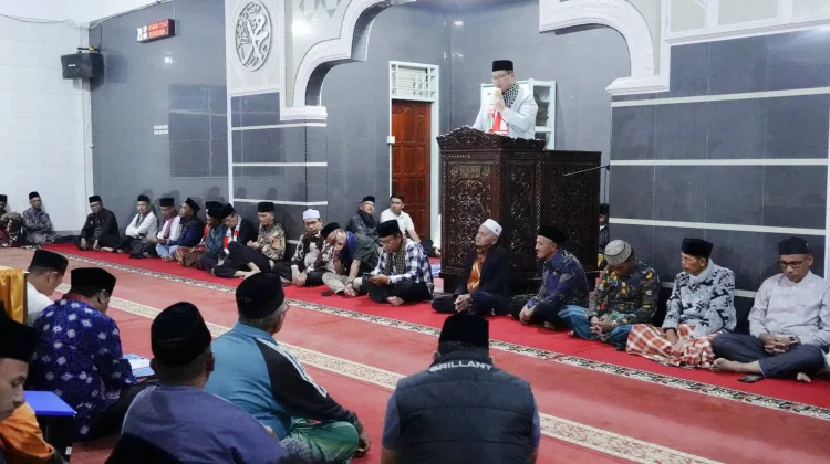 Wakil Bupati Tanah Datar Tinjau Masjid Tauhid Sungai Jambu