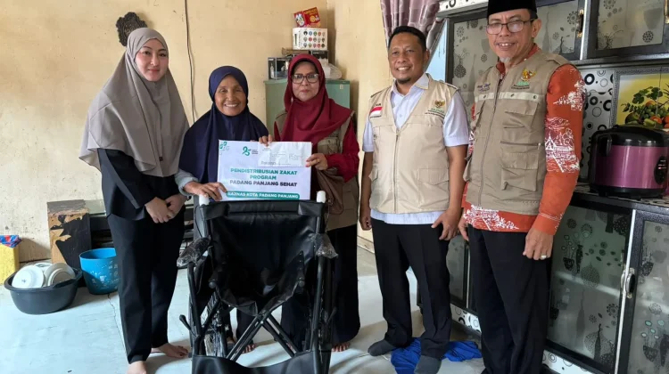 Pemko dan Baznas Salurkan Bantuan untuk Lansia