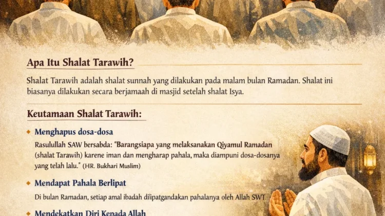 Keutamaan, dan Makna Shalat Tarawih di Bulan Ramadan