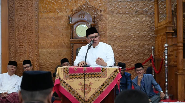 TSR 1 Bukittinggi Pimpinan Wako Ramlan Kunjungi Masjid Jami’ Mandiangin