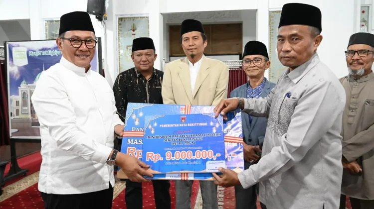 Tim Wako Bukittinggi Safari Ramadhan di Masjid Tablighiyah Garegeh