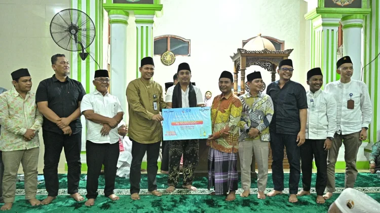 Wagub Sumbar Disambut Hangat di Masjid Istiqomah Pasaman Barat