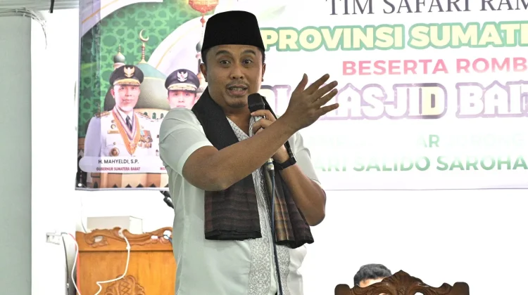 Wagub Sumbar Ajak Masyarakat Pasaman Barat Memakmurkan Masjid