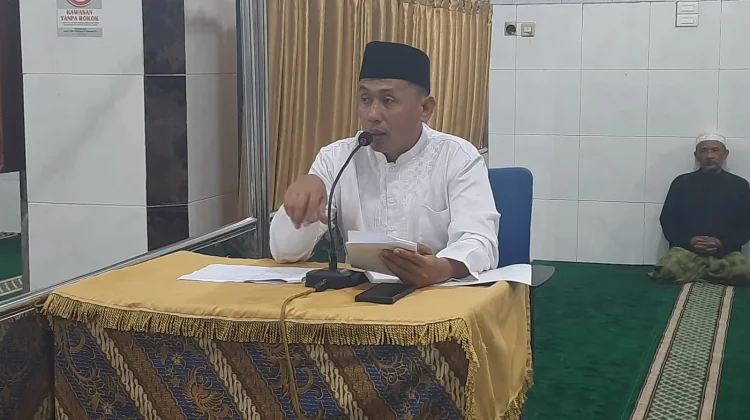 Tim VI Safari Ramadan Bukittinggi Kunjungi Masjid Baiturrahman Bantodarano