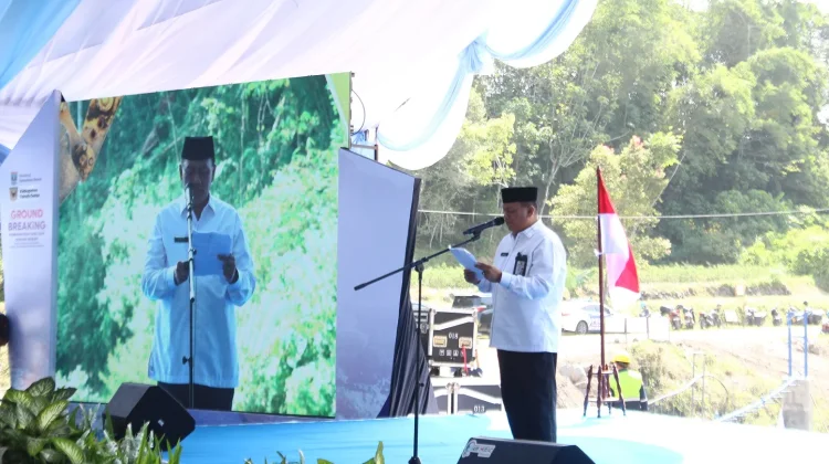 Menteri PU Groundbreaking Sabo Dam Marapi, Doa Khidmat untuk Keselamatan!