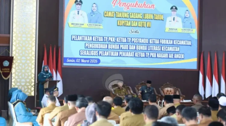 TP PKK Sijunjung Lantik Ketua Kecamatan dan Program Pemberdayaan Keluarga