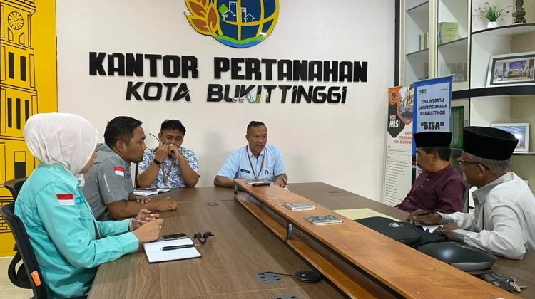 KAN Mandiangin Koto Salayan Konsultasi Tanah Adat ke BPN Bukittinggi